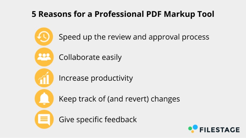 5 Reasons Why You Should Use a Professional PDF Markup Tool