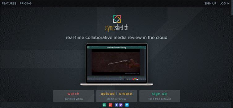 Capture d'écran de SyncSketch