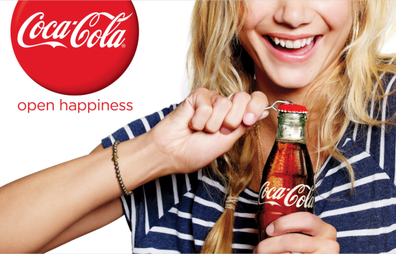 coca cola glückliche marketingkampagne