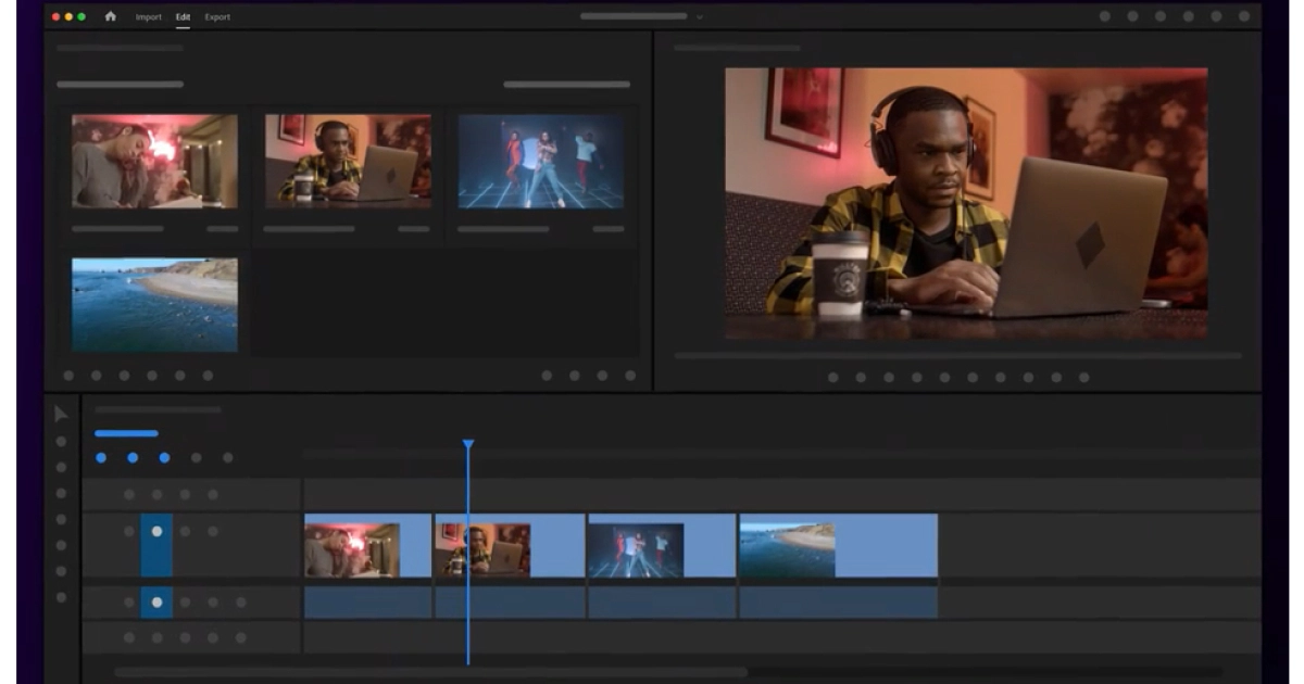 Adobe premiere – post-production software 