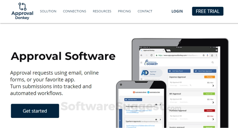 Approval software