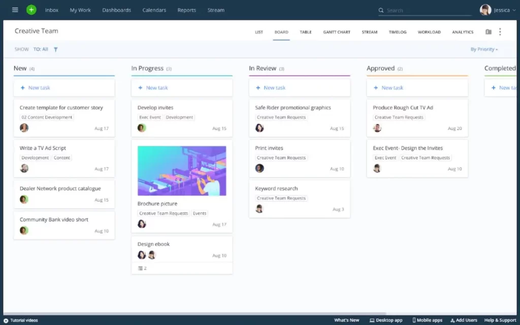 wrike - project management software 